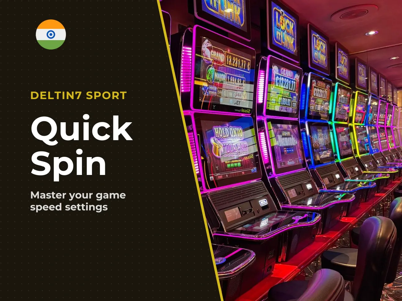 Spin speed controls Quick Spin and