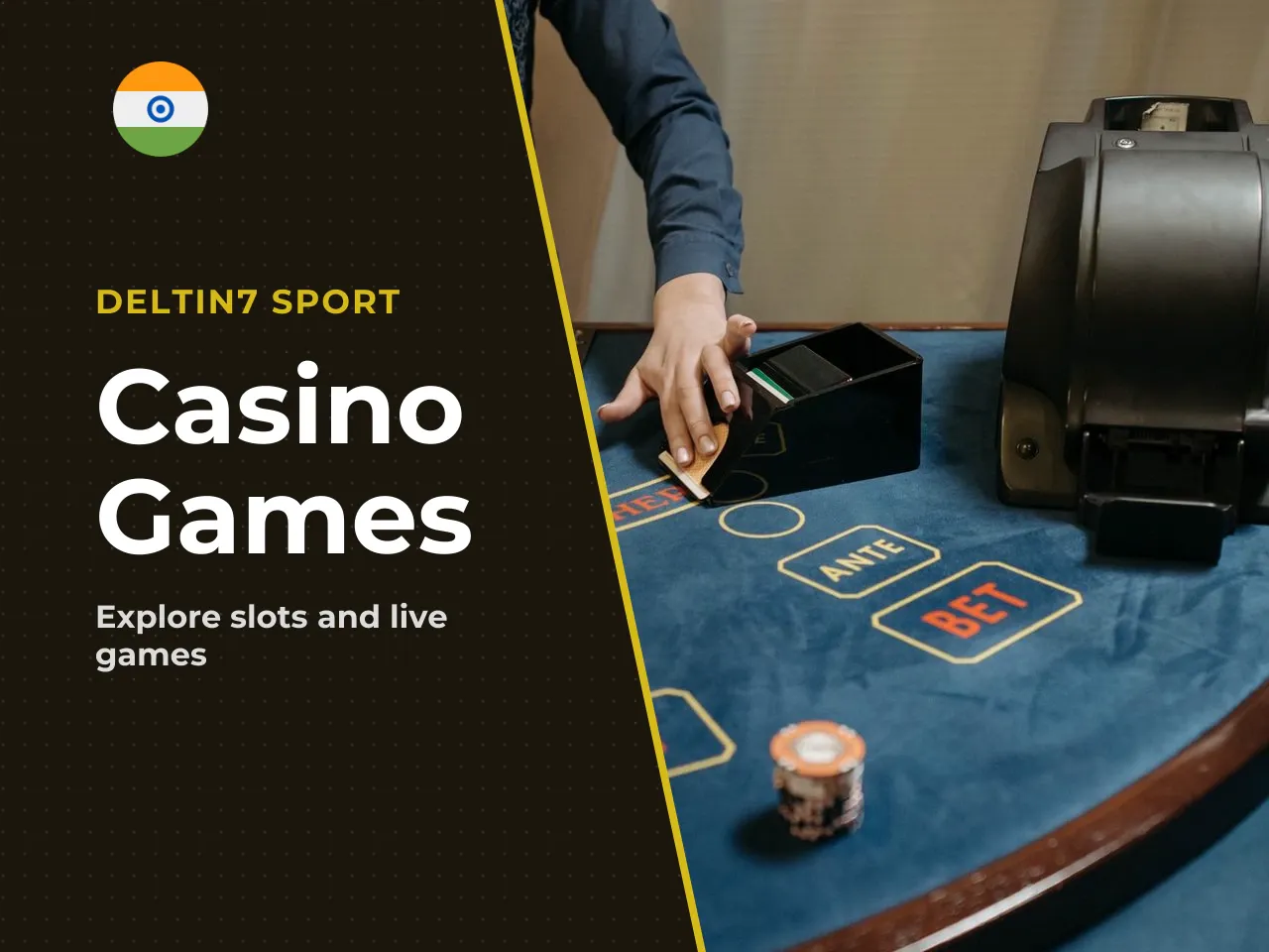 Deltin7 Sport Casino Live Casino, Slots