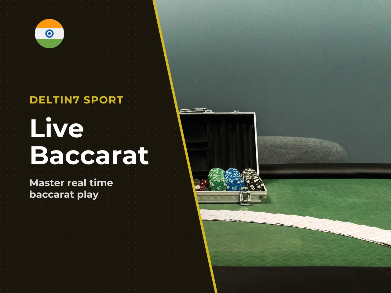 Live dealer baccarat how a live