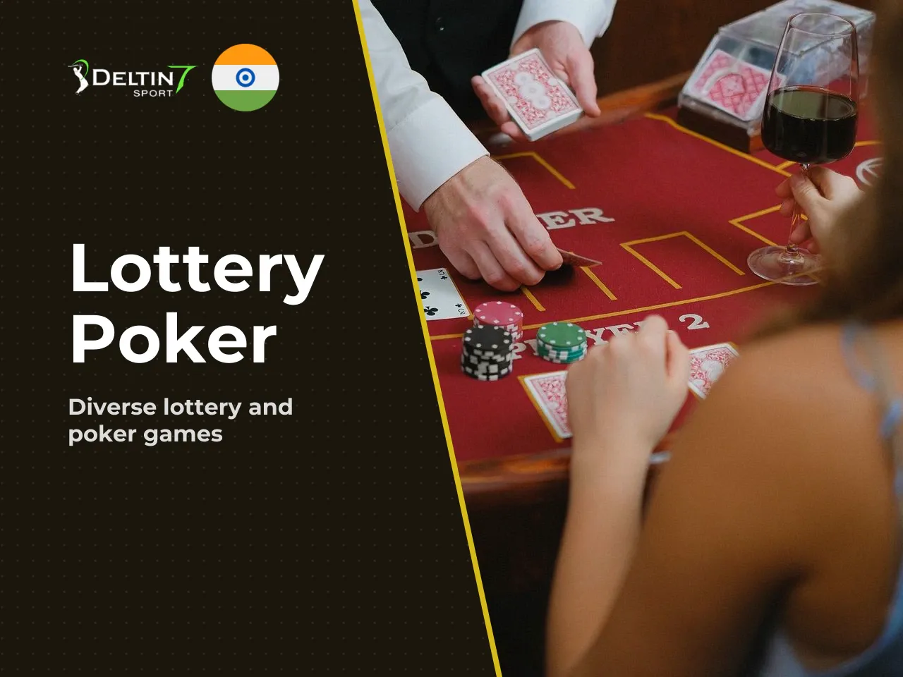 Online Lottery and Specialised Poker Modes