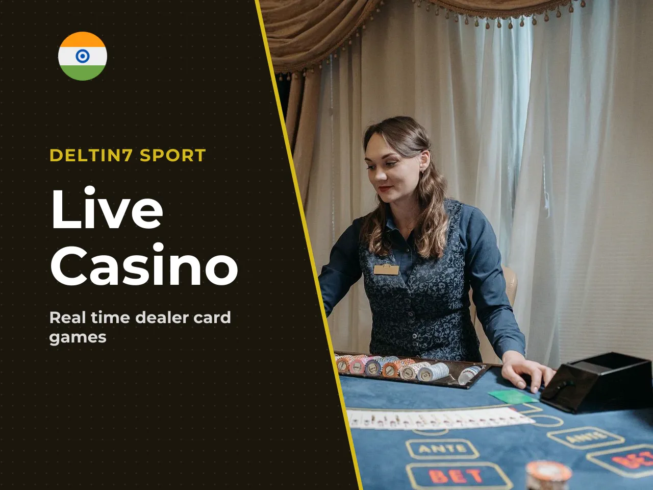 Live Casino and Card Games. The