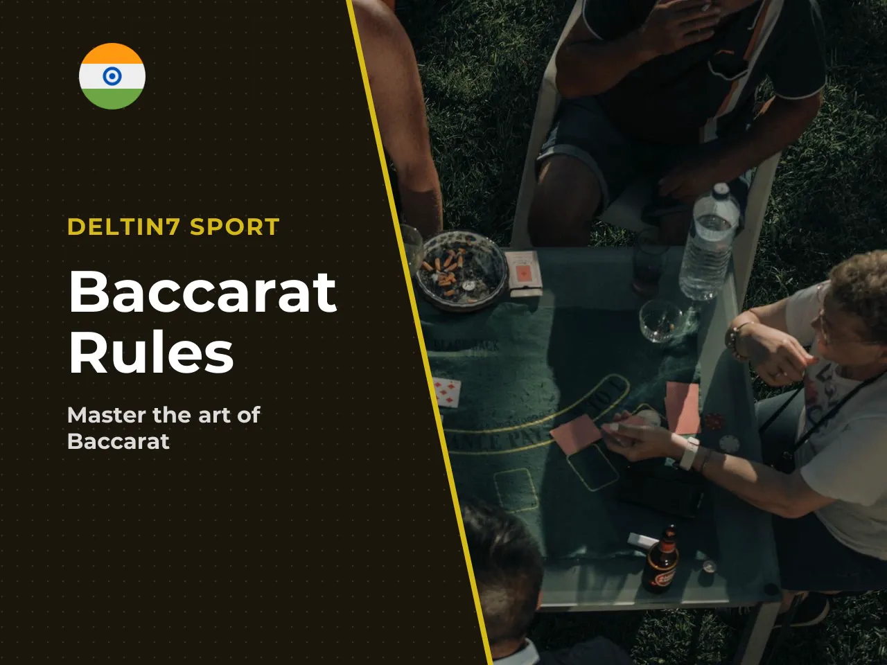 Baccarat rules how a hand is